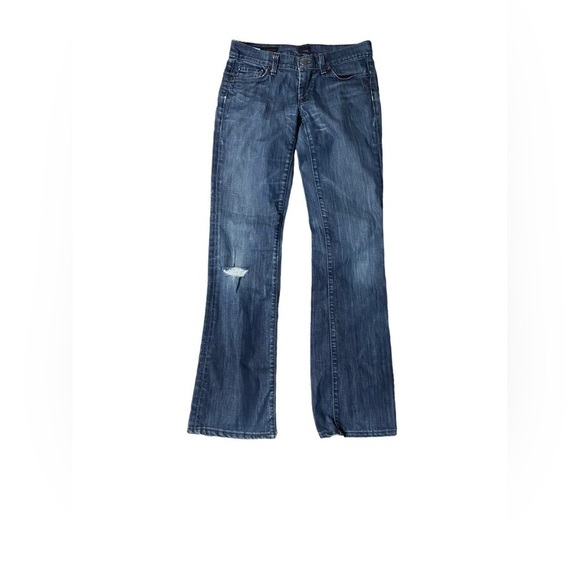 Citizens of Humanity By Jerome Dahan Kelly Stretch Low Waist Boot Cut Size 27 - Picture 1 of 13